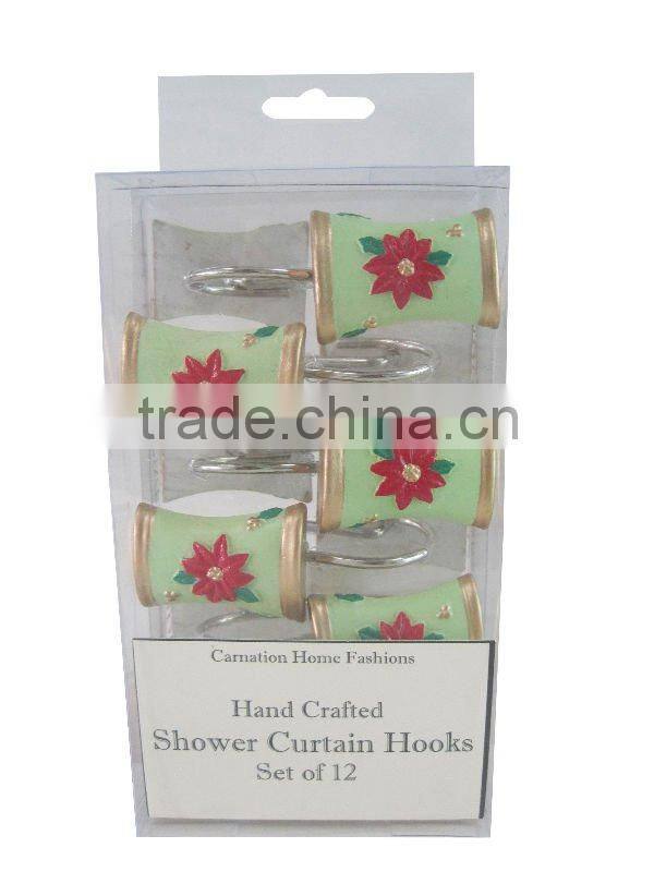 SHOWER CURTAIN ,BATH HOOK,BATHROOM ACCESSORY