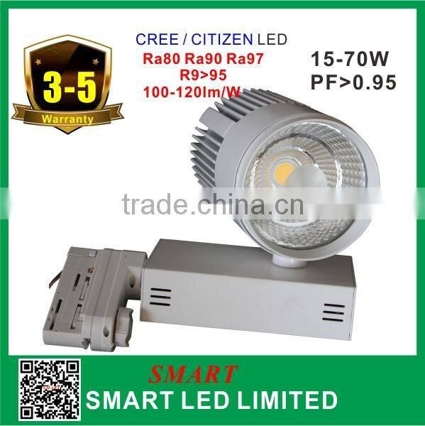Dimmable 2 wire COB 35W led track light