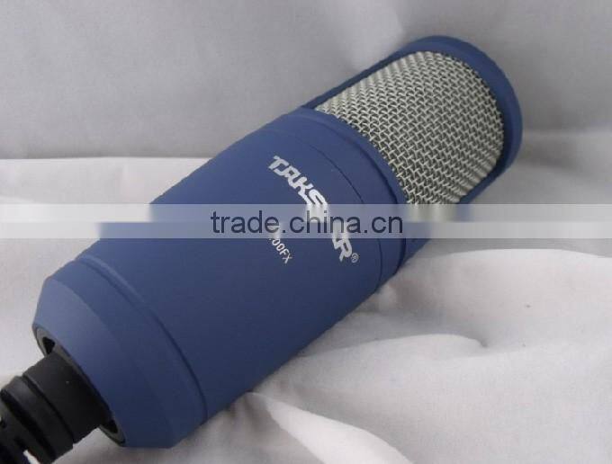Large diaphragm laptop condenser microphone,Network karaoke recording microphone,USB computer recording microphone