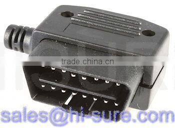 OBD16P Male connector right angle