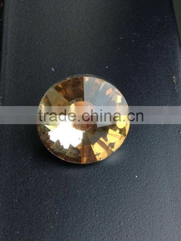 crystal button for bed headboard