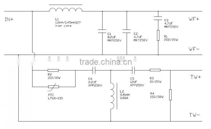 high power rms 600w Pro audio 12db DJ crossover