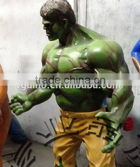 VGQT22-batman hot sale fiberglass cartoon character statue