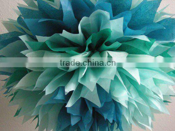 hanging magic tissue beauty paper flower