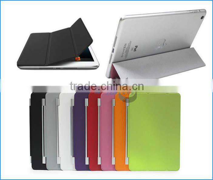 Wholesale Ultra Thin PU Leather Case for iPad mini Smart Cover,Magnetic Case Sleep On/Off for Apple iPad mini 2,3,4