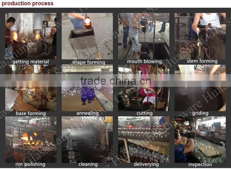 Wholesale handmade magic neck glass cup with magic magic cup glassware used for party at night