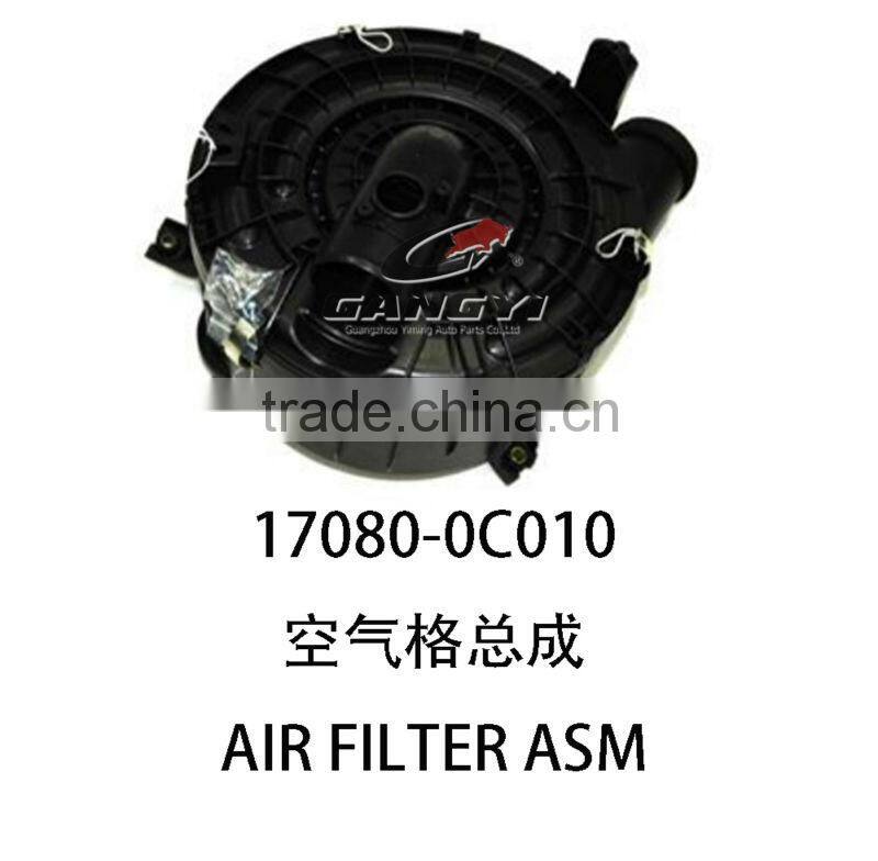 2014 best selling air filter assembly 17080-0C010 for toyota lilux