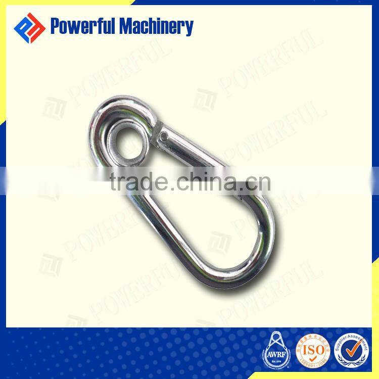 Spring Carabiner Clip with Screw