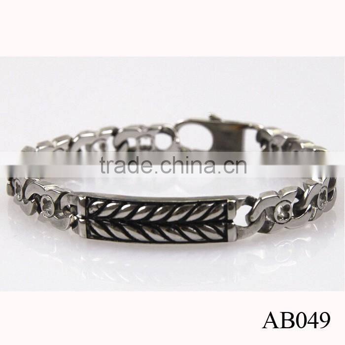 Stainless Steel Chain Charm Bracelet Leather Bracelet For Women/925 Silver Bracelet