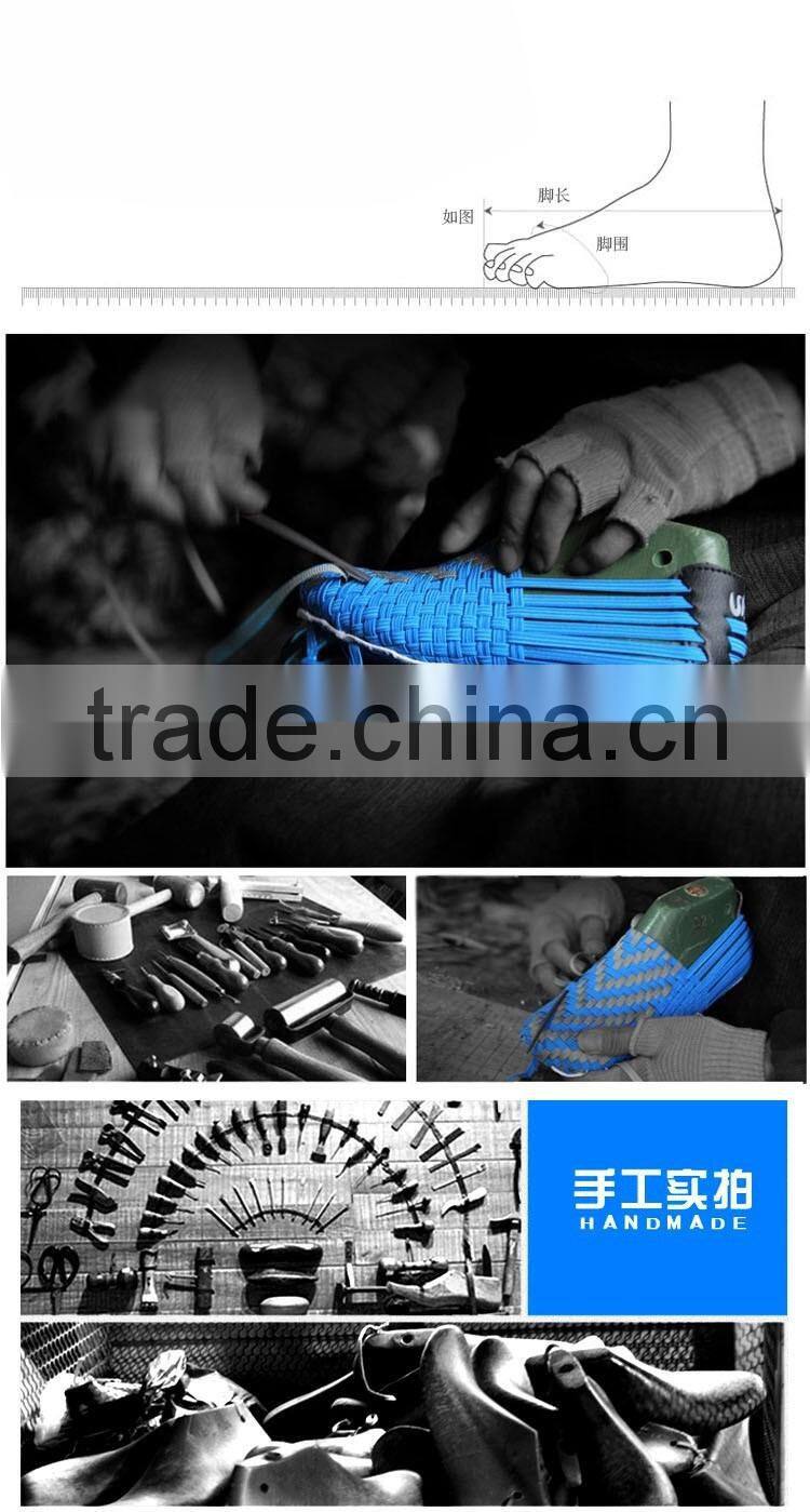 Beautiful multi color handmade elastic woven shoes,casual shoes