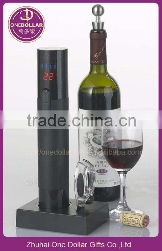 Electric Wine Opener With Infrared Wine Thermometer