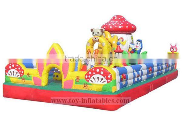 High quality cheap inflatable fun city amusement