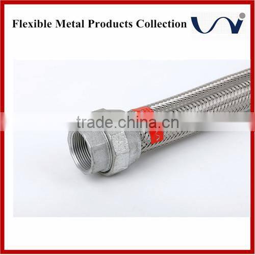3/8 inch stainless steel 304 or 316L braided flexible hose