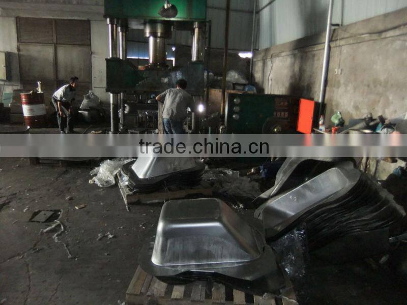 stainless steel tip lorry /tilting cart / tripper car