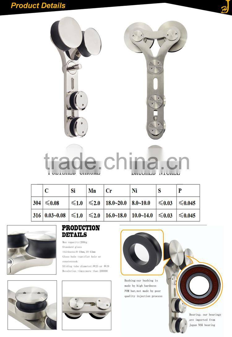 Factory supply sliding shower door roller