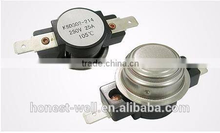 T34-214 High Power Automatic Reset Temperature Control Home Appliance 3/4" Thermostat