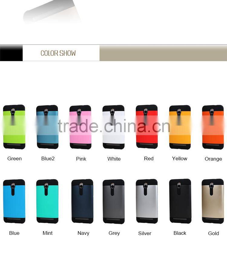 2015 New arrival slim armor back cover,phone back case cover for Huawei G650 mini