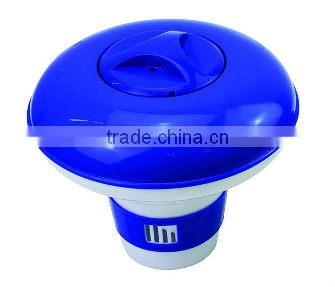 Poolstar deluxe large low price plastic floating tablet power swimming pool chemical dispenser for 3'' tablets