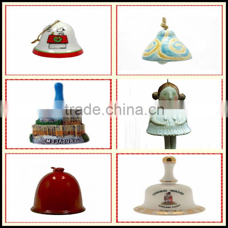 2013 Hot Selling Vintage Printing Decorative Owl Shape Bell