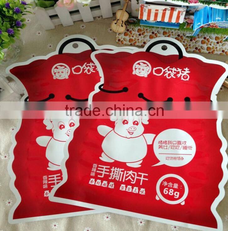 fashionable Irregular Shape Bag used for leisure food