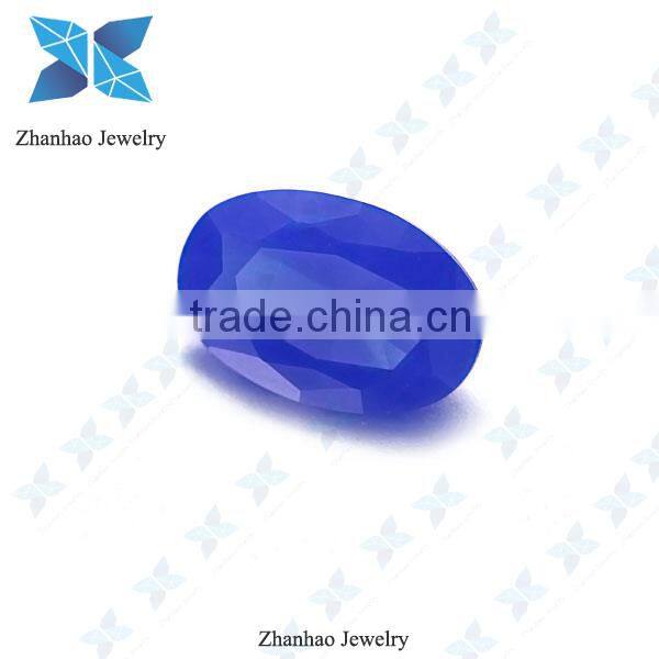 loose nano stone oval cut spinel blue nano gemstone