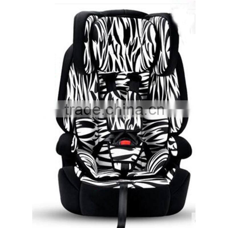 car seat with child
