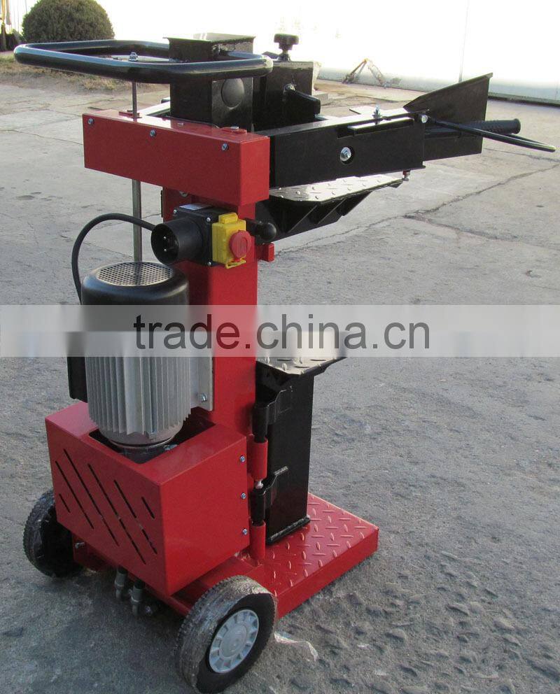 Vertical Log Splitter 8T with turning table for sale, single phase , CE approved