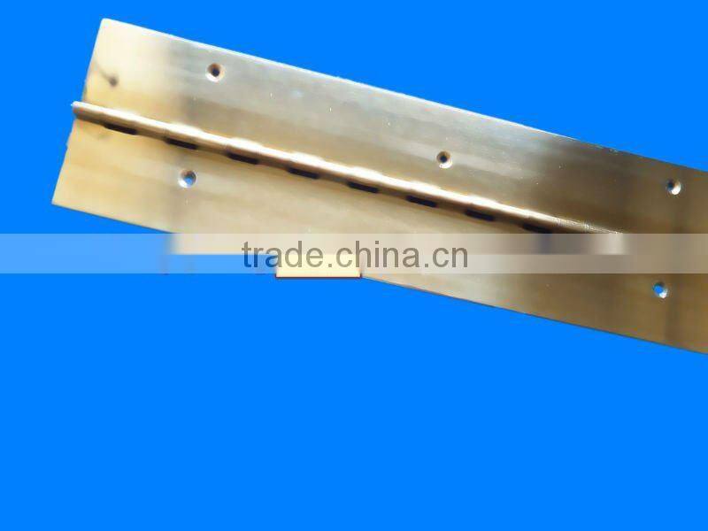 Continuous long hinges ,long piano hinge Brass made