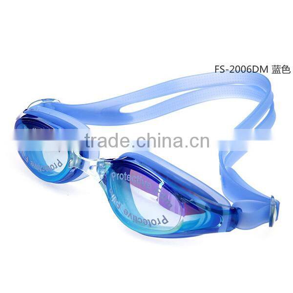 2014 fashion the color film planting swimming glasses