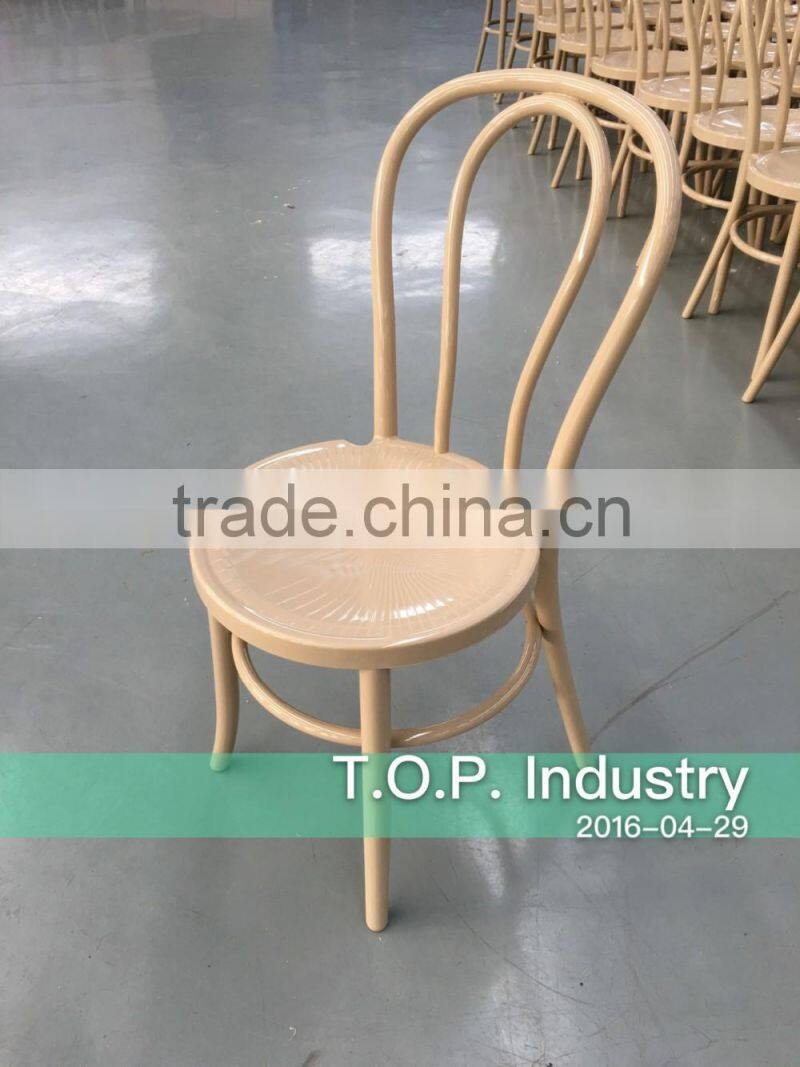 Brown Plastic Thonet Chair