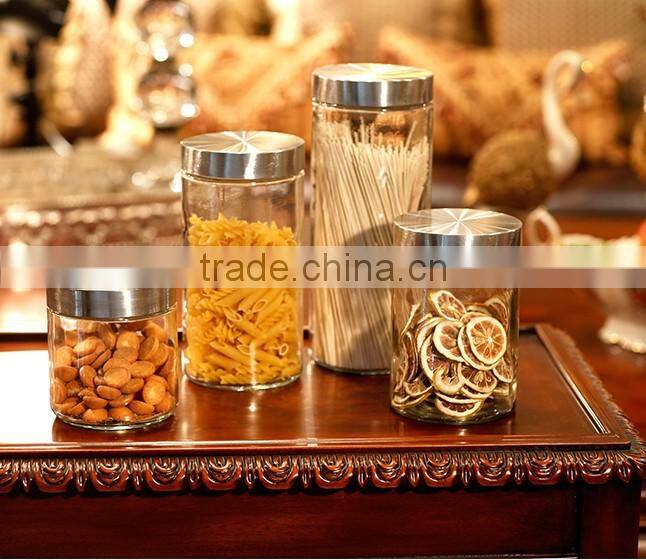 25oz giant glass jars for kitchenware