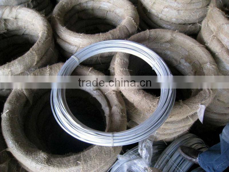 low price electro zinc coated galvanized bending iron wire