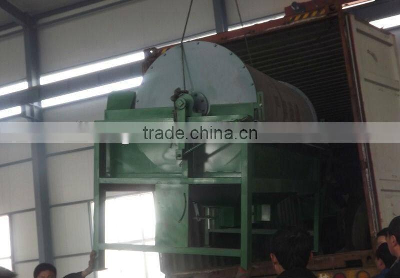 Wet type iron sand permanent magnetic separator machine