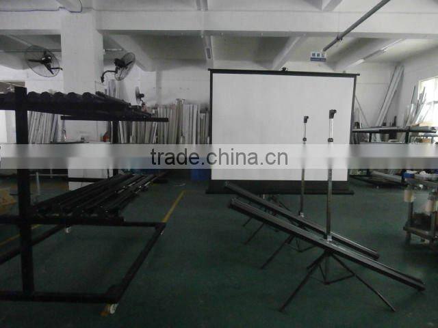 OEM home theater motorised projection screen with lower price