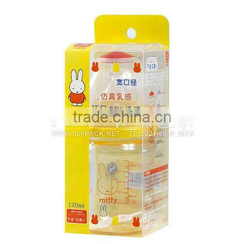 Clear PP plastic transparent folding box for baby care
