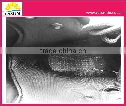 Black fashion Goodyear work boots with steel toes