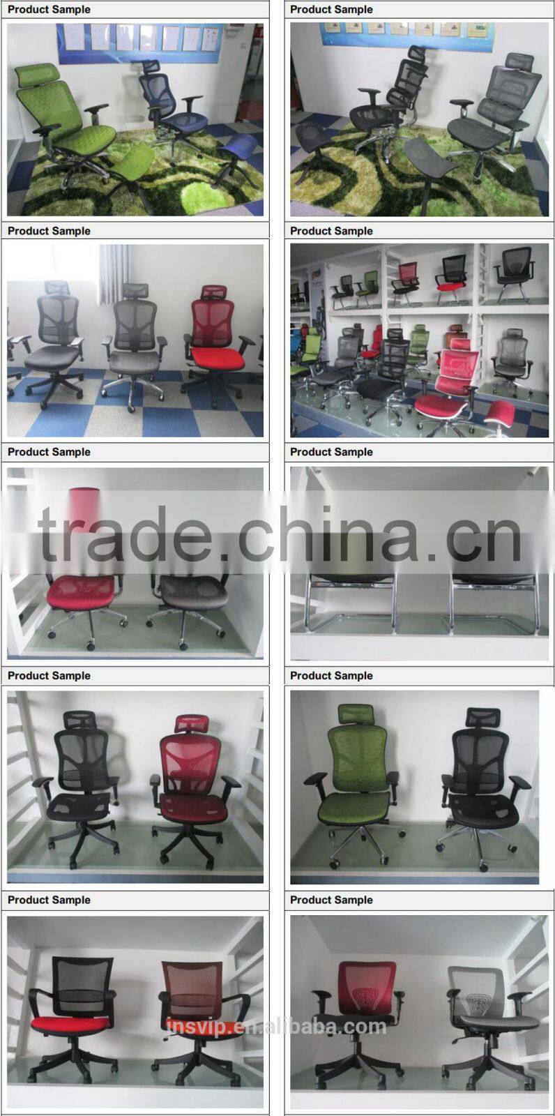 China Manufacturers chair Office Chair ergonomic chairs without headrest