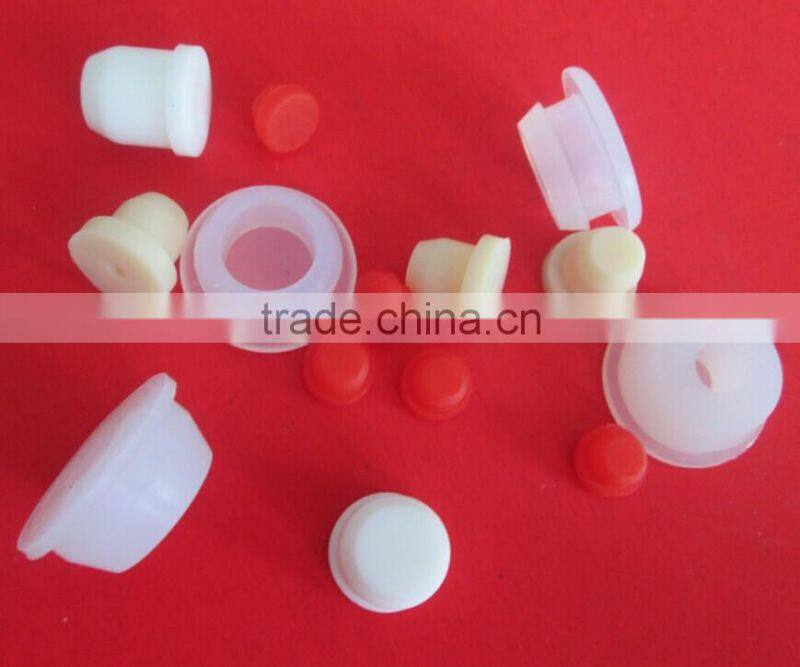 0.3 inch silicone plug Conical silicone rubber plug silicone plug rubber plug