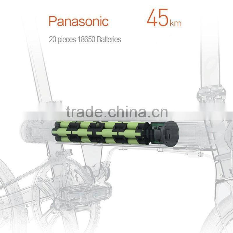 Xiaomi Bike Mi Qicycle 20KM/H Foldable Bluetooth 4.0 Phone APP Monitor Electric Bicycle With 1.8 Inch Screen