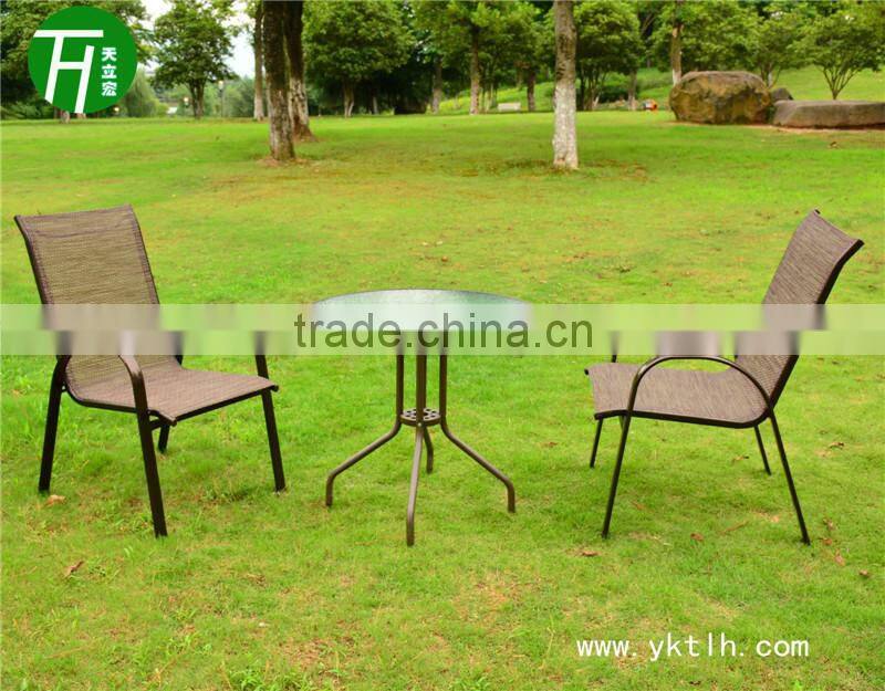 Outdoor Tempered Glass Dining Table