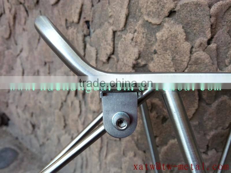 Titanium bicycle rear rack Ti rear rack titanium rear racks titanium bike rear rack xacd made