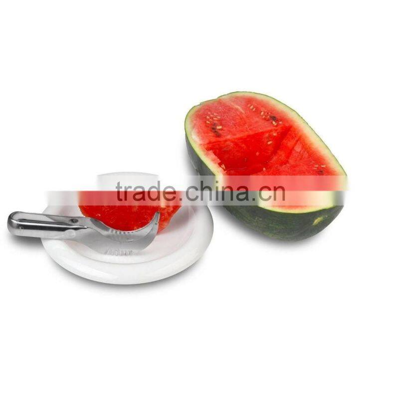 Amazon hot sale Multi purpose stainless steel watermelon slicer watermelon corer