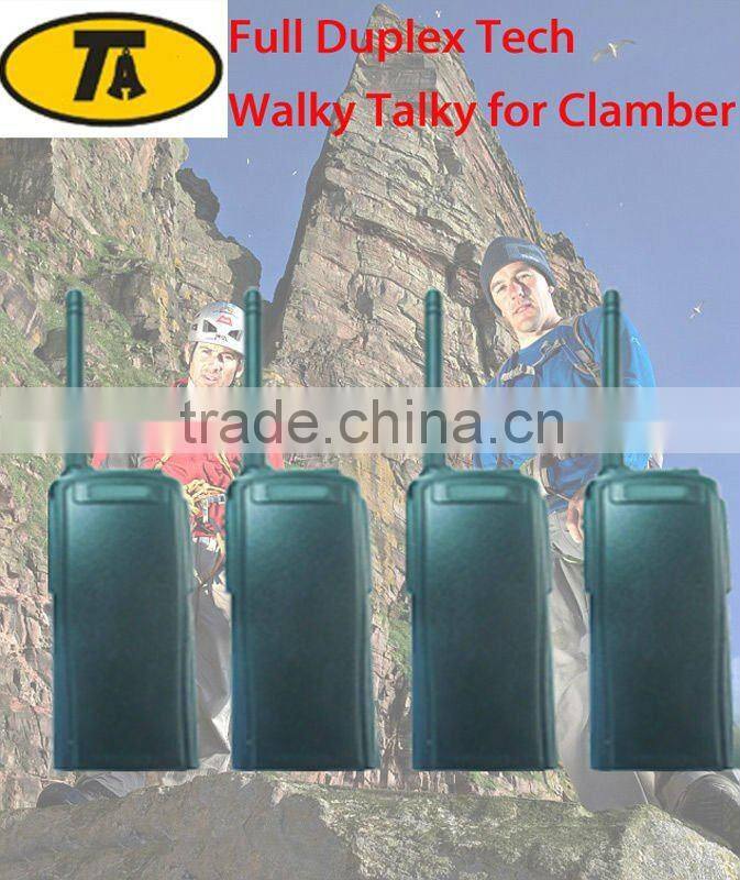 Talkback Best Scrambler Walkie-Talkie Two Way Radio with Case Bag