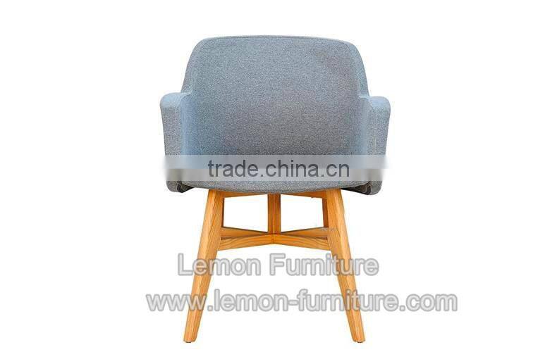 2015 new relax wood leisure chair with back wholesale