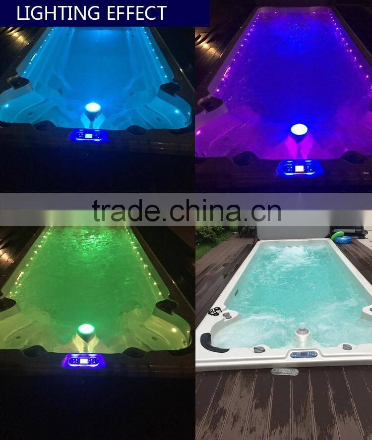 Christmas Style Fiberglass Luxury Swim Pool in Supreme PROMOTION JY8601