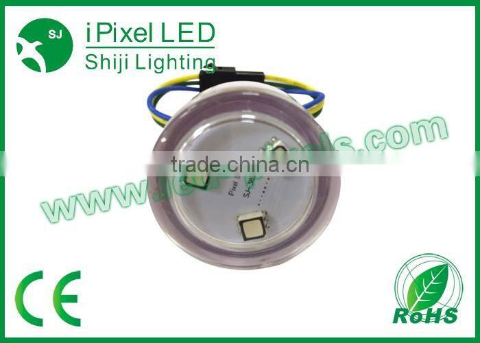 12v led pixel rgb 38mm 3 leds point source UCS1903 chameleon led lights