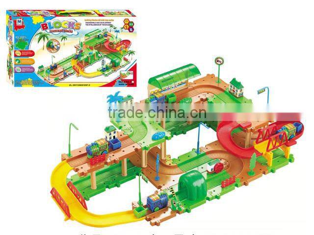 Battery operated indoor electric train