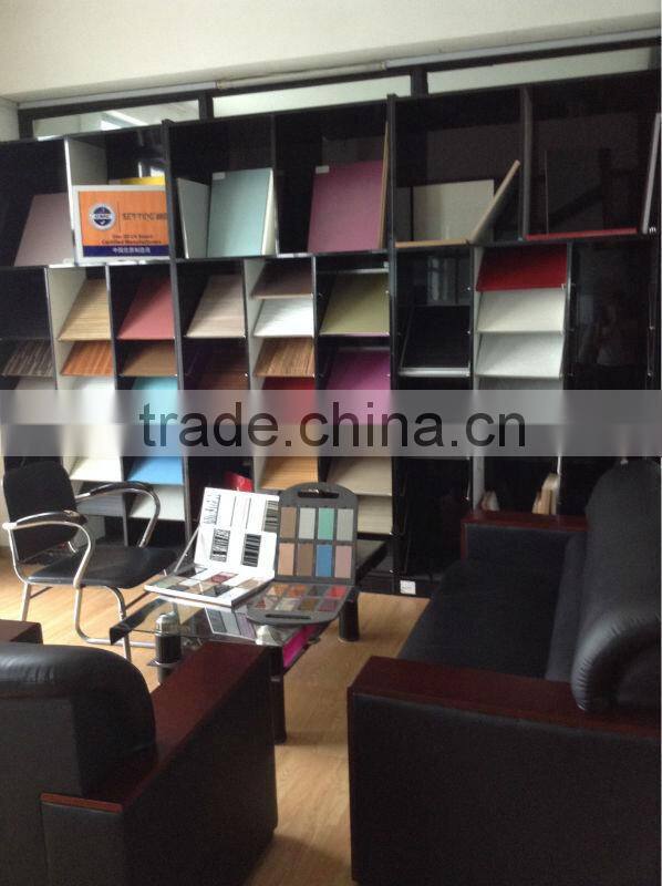 No color variation PET MDF Board for kitchen cabinet doors ,wardrobe