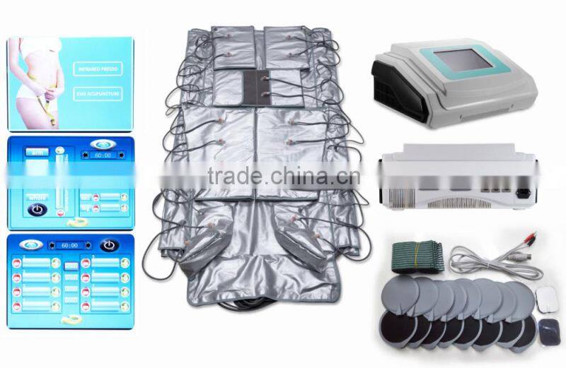 lymphatic drainage massage machine/air presstherapy detoxin machine/body pressure therapy