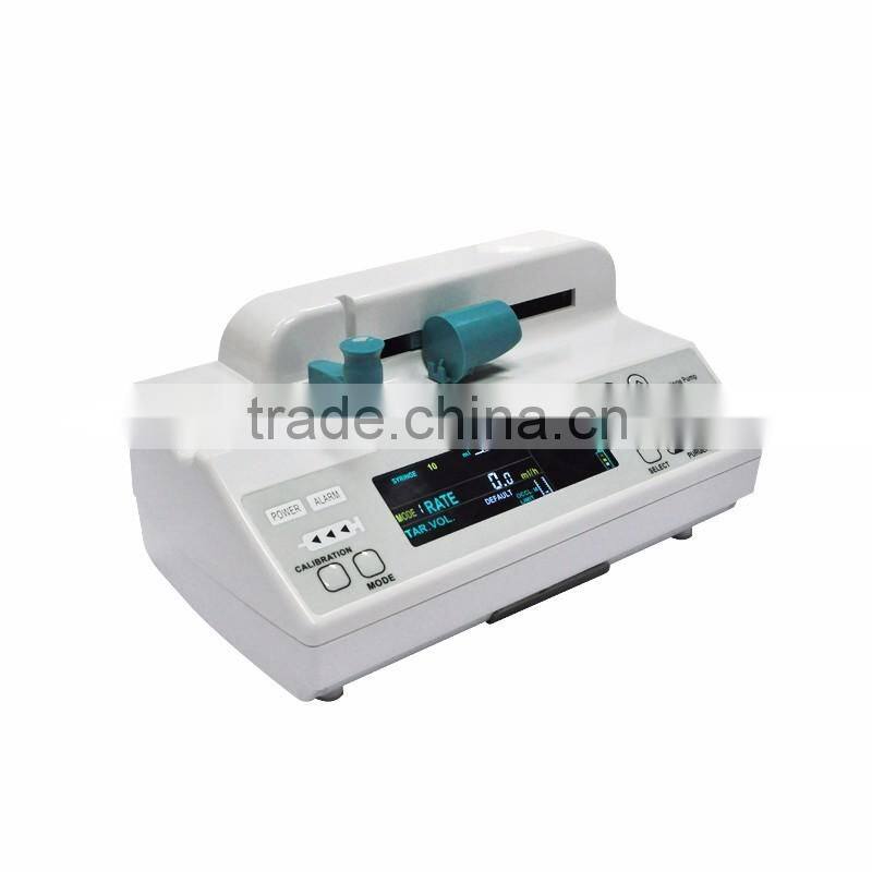 CE &ISO Laboratory equipment 0.1~999.9ml electric portable syringe pump